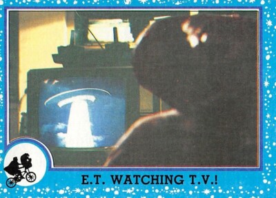 E T THE EXTRA TERRESTRIAL SET BASE TRADING CARD # 30 1982 TOPPS USA S SPIELBERG