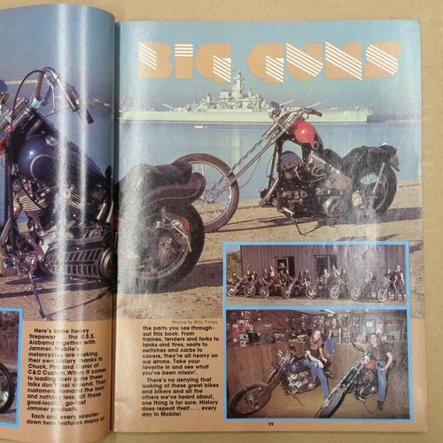 Jammers Handbook Magazine Issue 10 1981, Harley Davidson Choppers - Picture 3 of 3