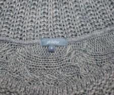 Pull Cardigan Vintage Phildar Gris/beige - Taille XL, Occasion Très Bon état, Manches Longues
