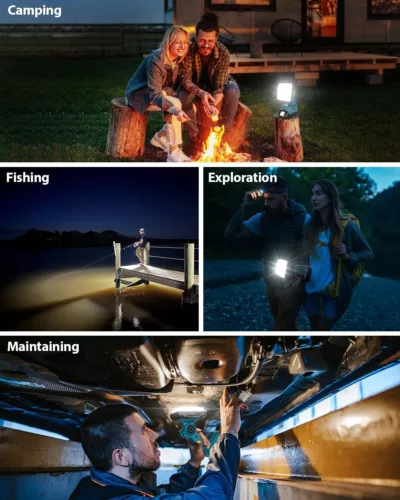 Akku LED Arbeitsleuchte für Makita für Bosch Akku Fluter Notlampe - Bild 6 von 27