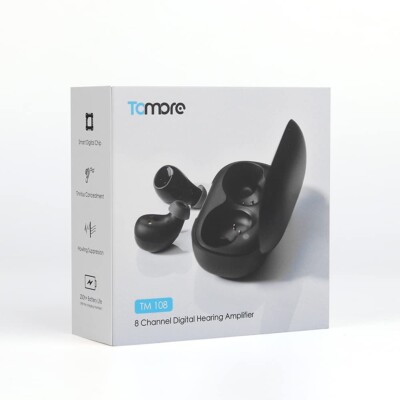 Hearing Aids for Seniors Rechargeable w/ Noise Cancelling, 8-Channel New Sealed