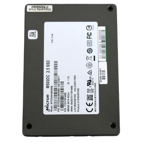 Micron MTFDDAK480 6Gb/s SSD SATA 480 GB 2.5'' 5V M500DC - Picture 5 of 9