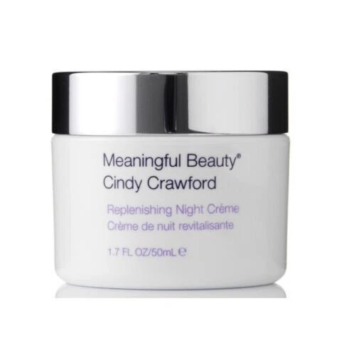 Meaningful Beauty Replenishing Night Creme Cream 1.7oz Cindy Crawford 90 Day - Picture 1 of 1