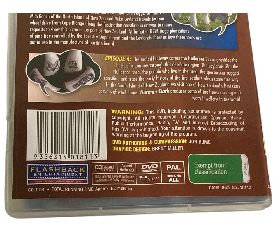 DVD Ask The Leyland Brothers Volume Nine 4 Episodes Region ALL NZ Nullarbor SA - Image 4 of 4