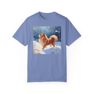 Finnish Spitz Unisex - Pre-Shrunk Garment-Dyed T-shirt