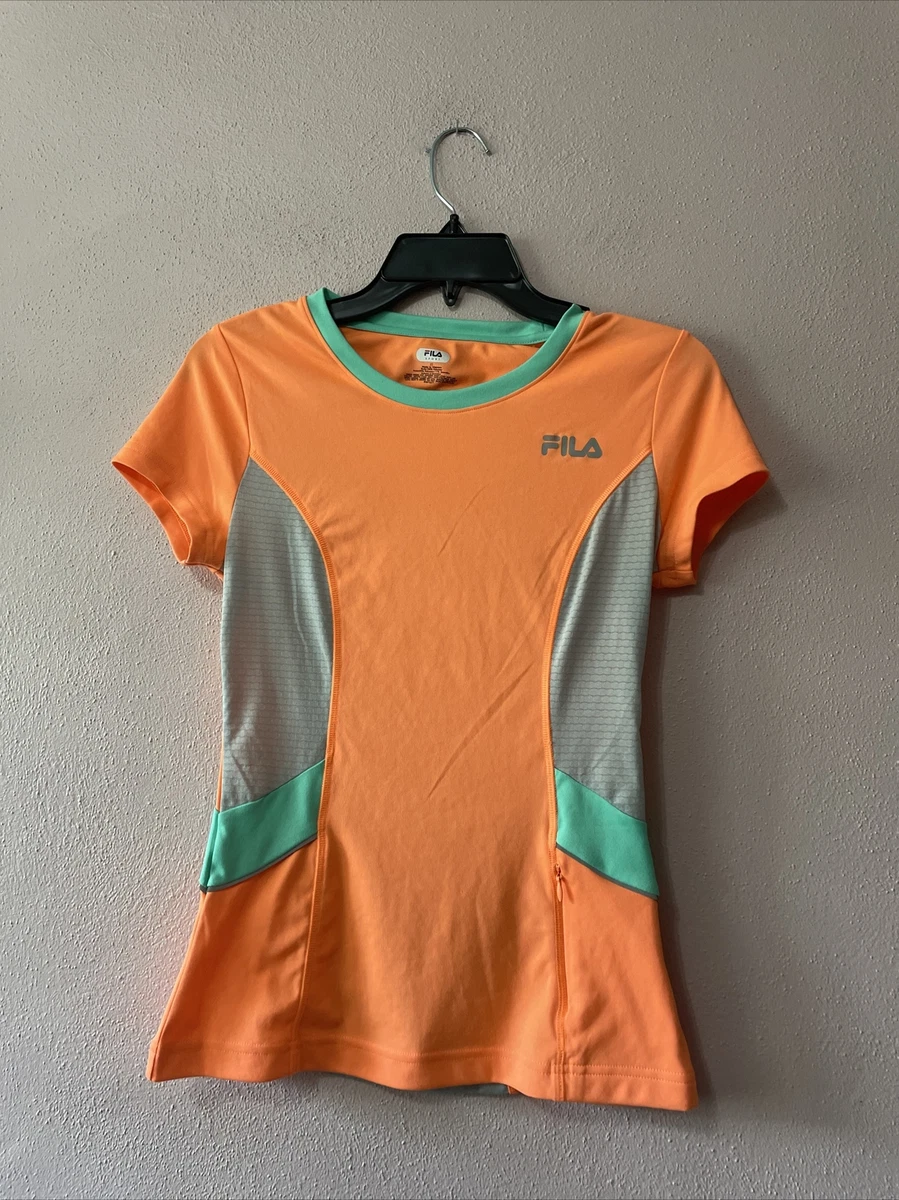 Fila shirt hotsell womens orange