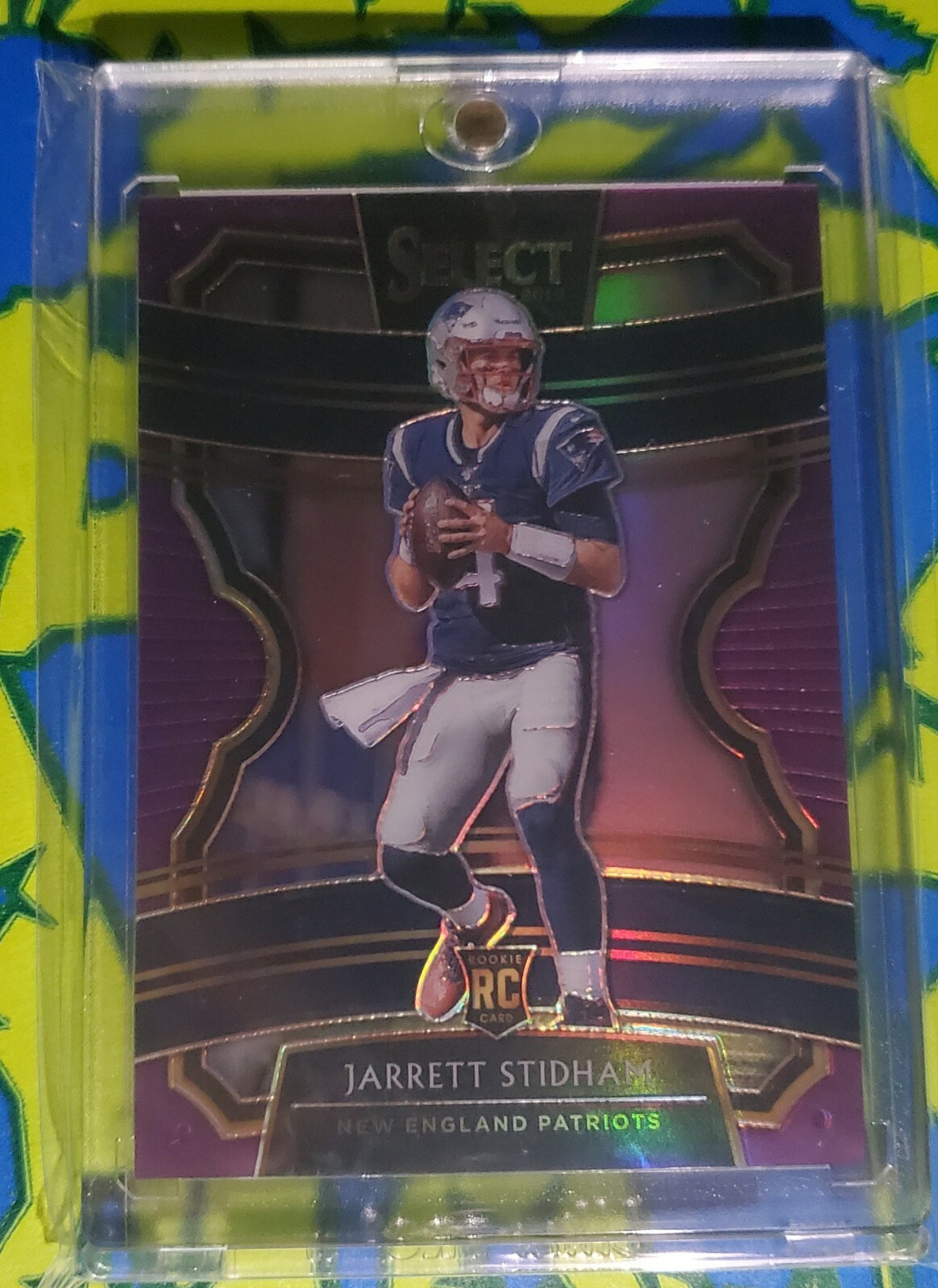 2019 Panini Select Concourse Purple Prizm /75 Jarrett Stidham  Rookie RC Raiders