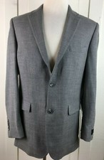 Jos. A. Bank Traveler's Collection Suit Jacket Men's 42 L Gray 2-Button Tailored