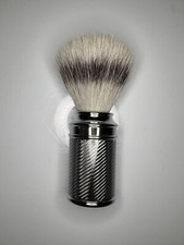 The Art of Shaving Chrome-engraved silvertip shaving brush Synthetic