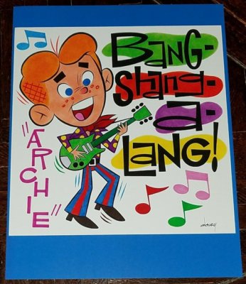 ARCHIE 8.5x11 PRINT By PATRICK OWSLEY! BANG-SHANG-A-LANG! GROOVY! RIVERDALE!