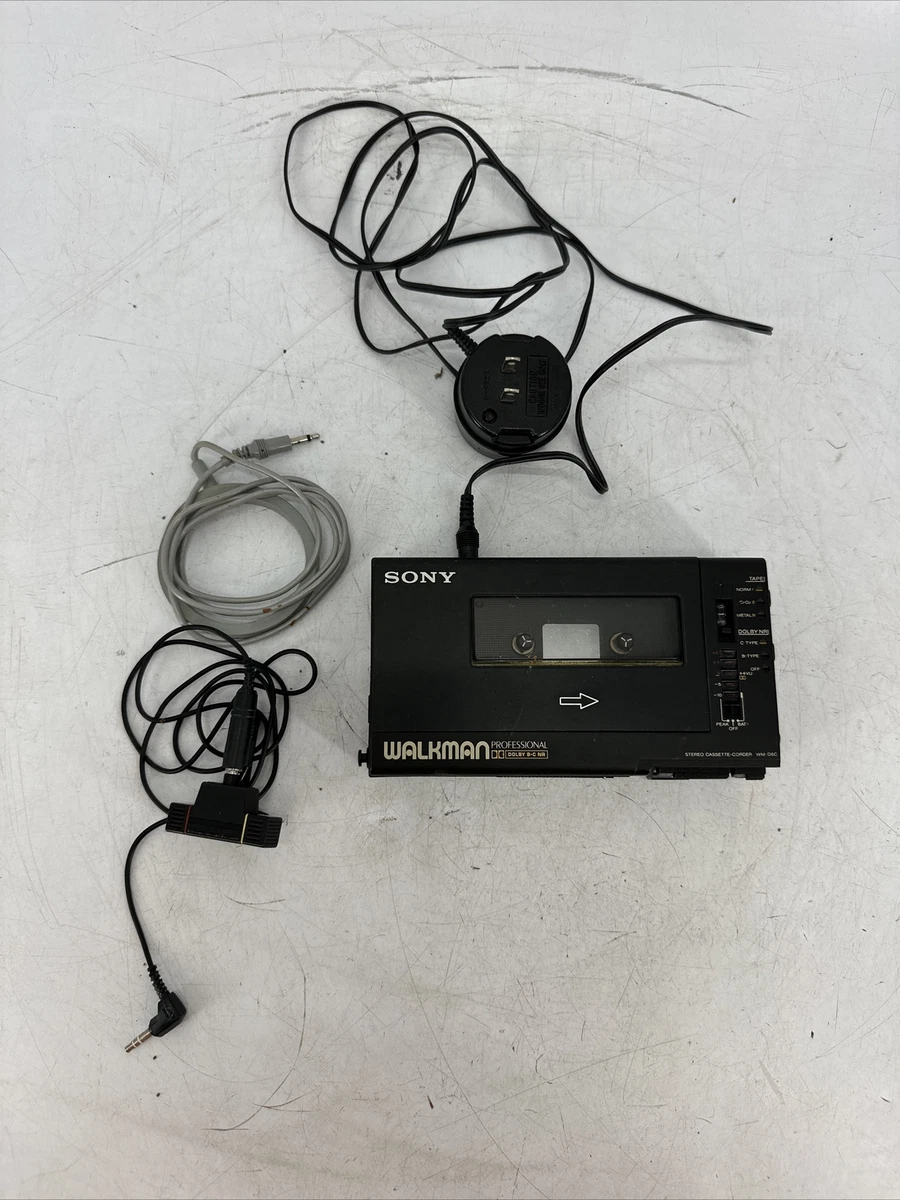 Sony WM-D6C Professional Walkman Cassette Player Recorder