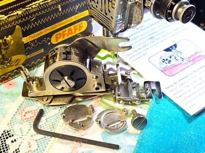 Vintage ZigZag Attachment fits Singer Featherweight 221 Tested ~ Pfaff Complete!