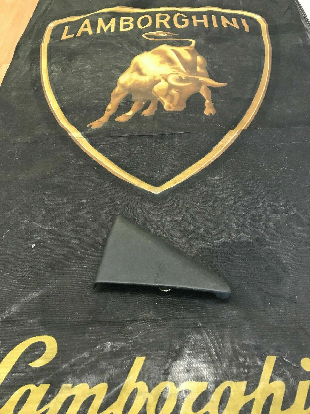 LAMBORGHINI MURCIELAGO LP640 LEFT SIDE DOOR MIRROR TRIANGLE TRIM OEM 418868361