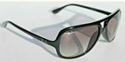RAY-BAN Sunglasses RB4162 601/32 Polished Black/Gray Aviator NEW Italy