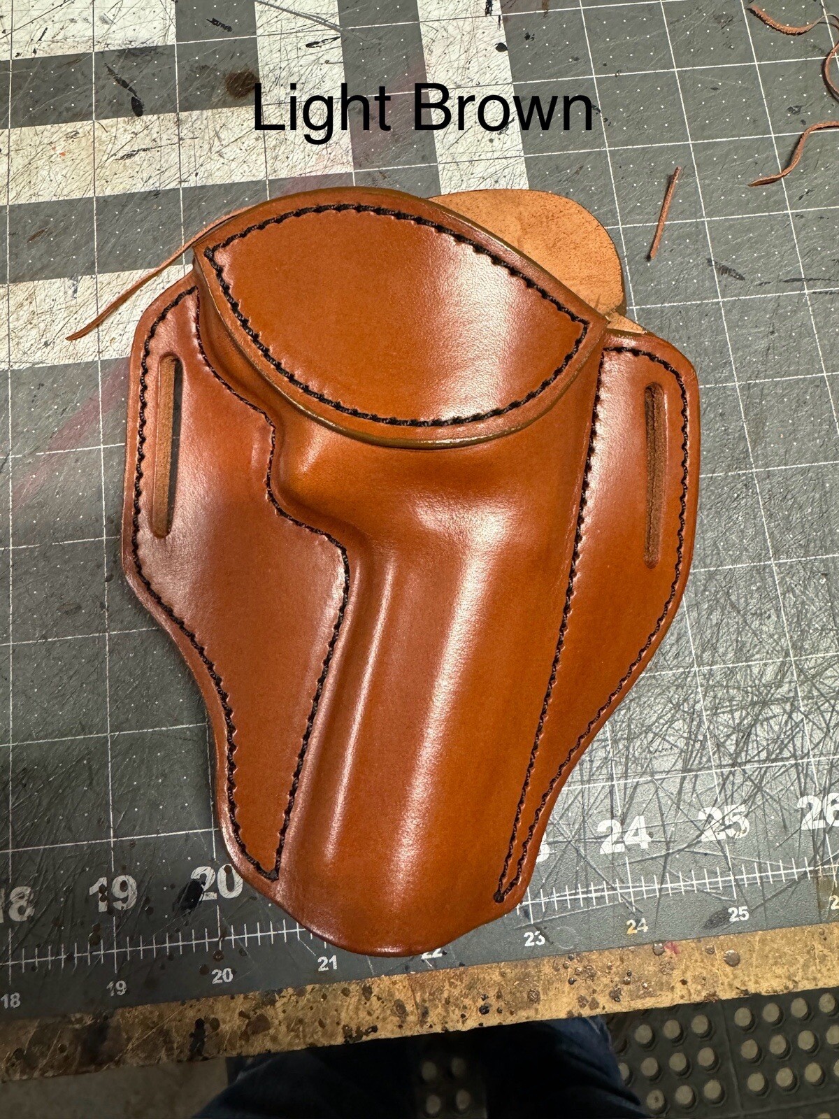 Colt Python Holster Leather Pancake (READ LEAD TIME)