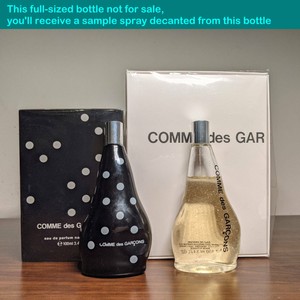 comme de garcon aftershave