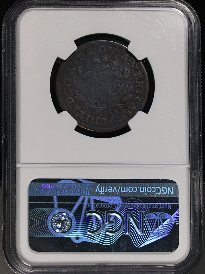 1797 Large Cent Rev of 97 RARE Variety NGC VG Details S-122 R.6- - Image 4 of 4