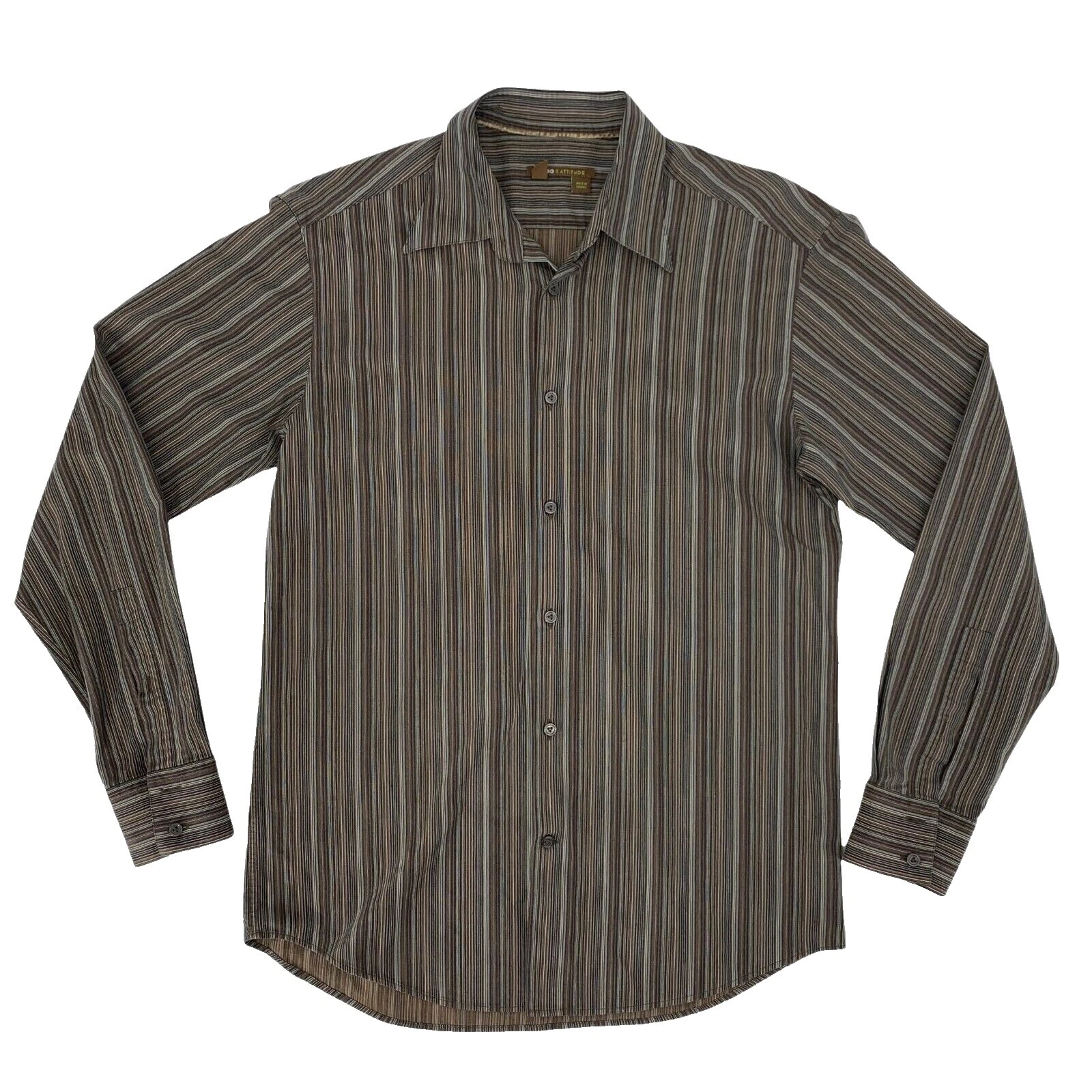 Camisas de Vestir a Rayas Attitude para hombres