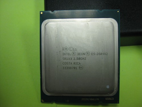 Matching Pair Intel Xeon E5-2609V2 2.5GHz Quad Core 10MB 6.4GT/s LGA 2011 SR1AX - Picture 2 of 2