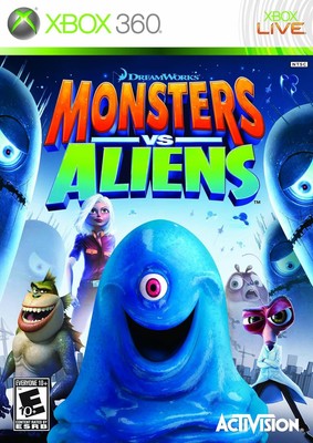 Monsters vs. Aliens Microsoft Xbox 360 Game