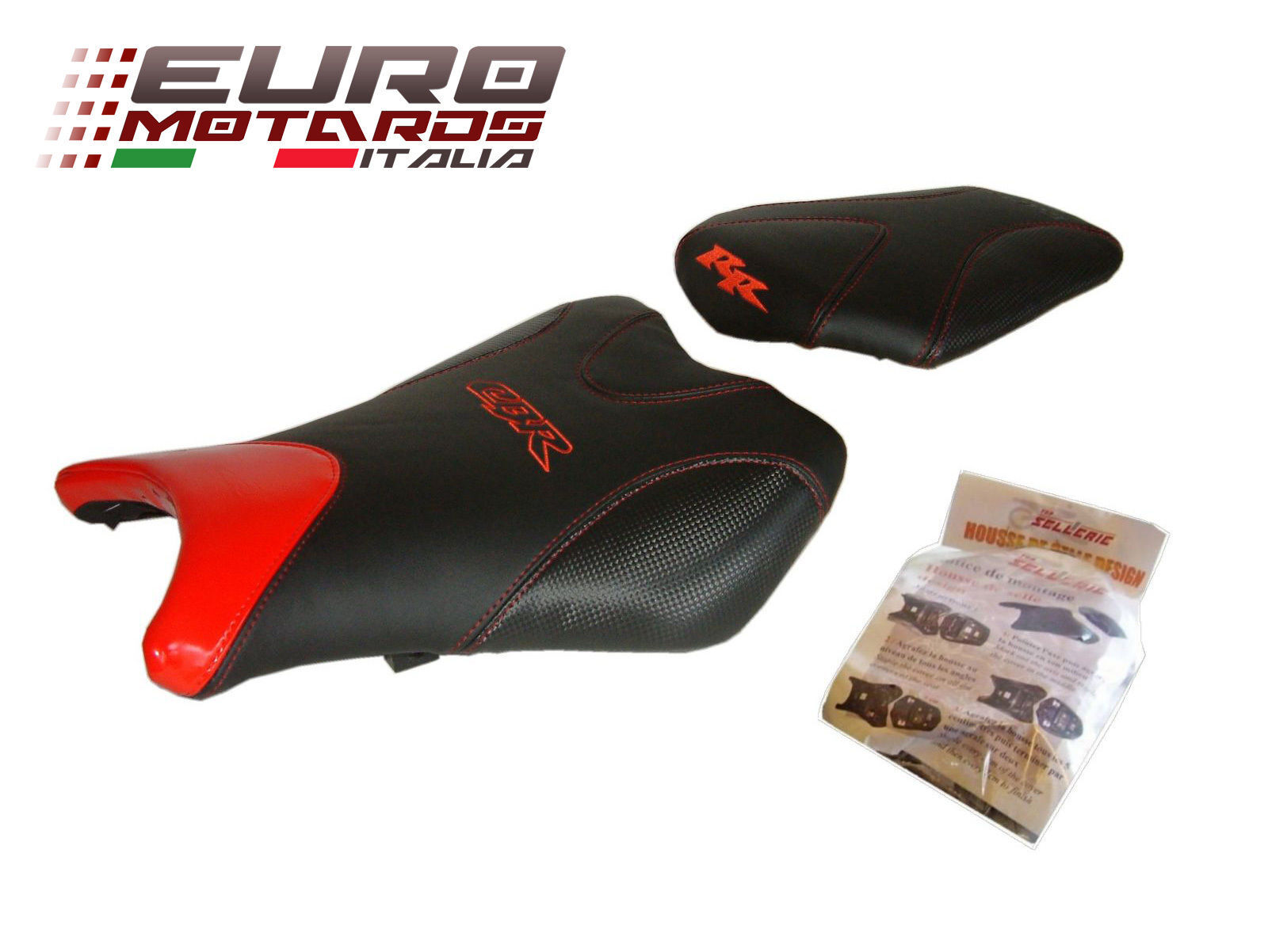 Housse de Selle Luxe Top Sellerie France Honda CBR 1000 RR 08-12 Finition HSD2244