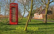 Photo 6x4 Telephone box & Manor Farm in Wennington  c2007