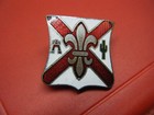Original Ww2 174th Infantry Regiment Dui Unit Crest screw back Lot # 3