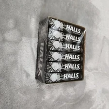 HALLS Cough Drops Intense Cool Extra Strong12 Pack, 9 Piece Roll (Negras)