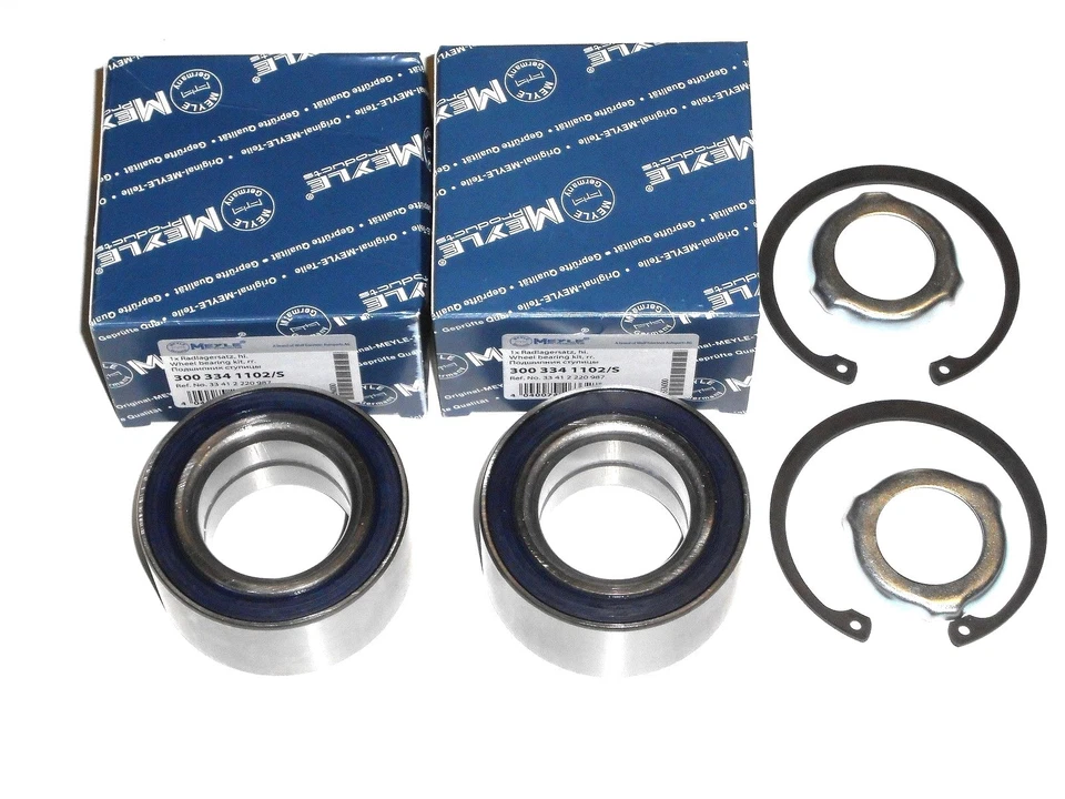 2x MEYLE RADLAGER HINTEN LINKS + RECHTS 3003341102/S BMW 3er E30 E36 E46