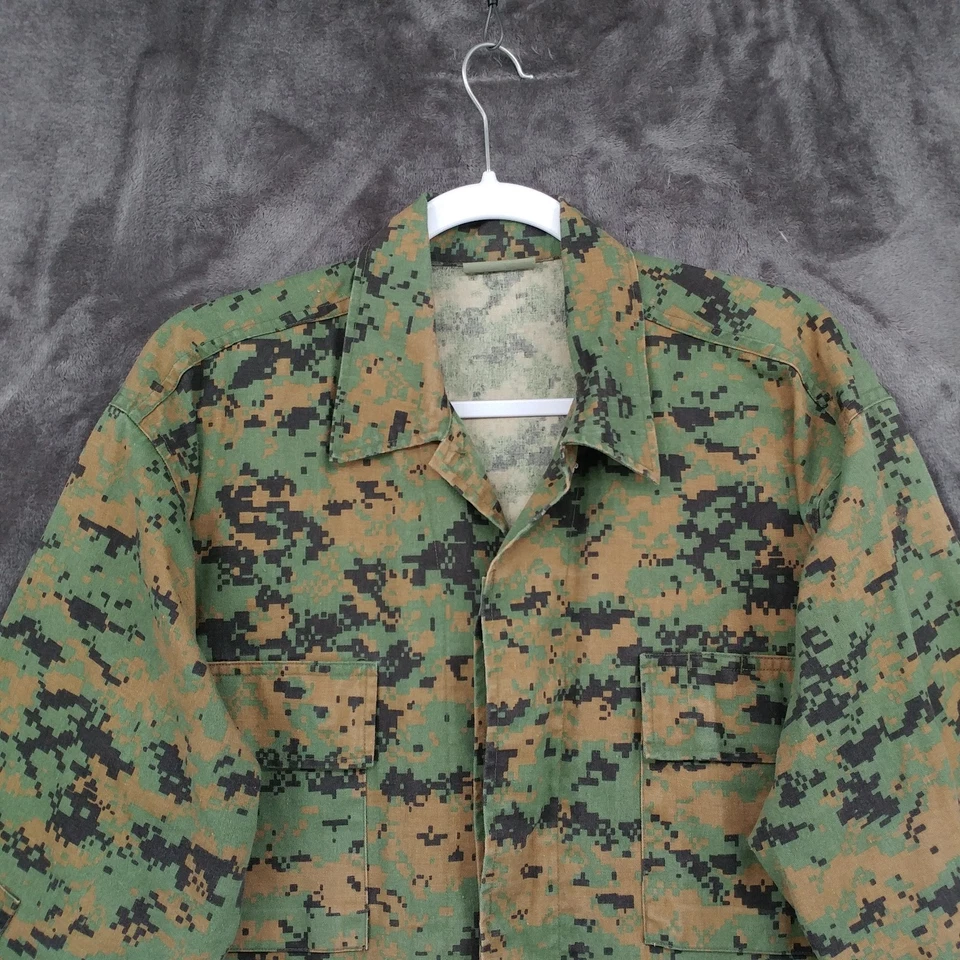 Rothco MARPAT Camo Button Up Coat Top Ultra Force BDU Mens Large Regular - Image 2 of 4