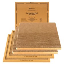 Cat Scratching Pad Board Refillable Corrugated Cardboard 2Refill 2Pack
