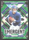 CZB921 - 2025 Panini Prizm - Jaxson Dart #6 - Green Cracked Ice Prizm - Emergent