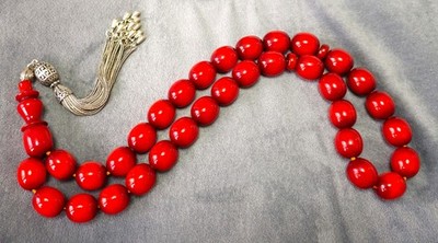 Amber Bakelite Prayer Worry Beads Baga Subha Tasbih Tasbeeh FATURAN