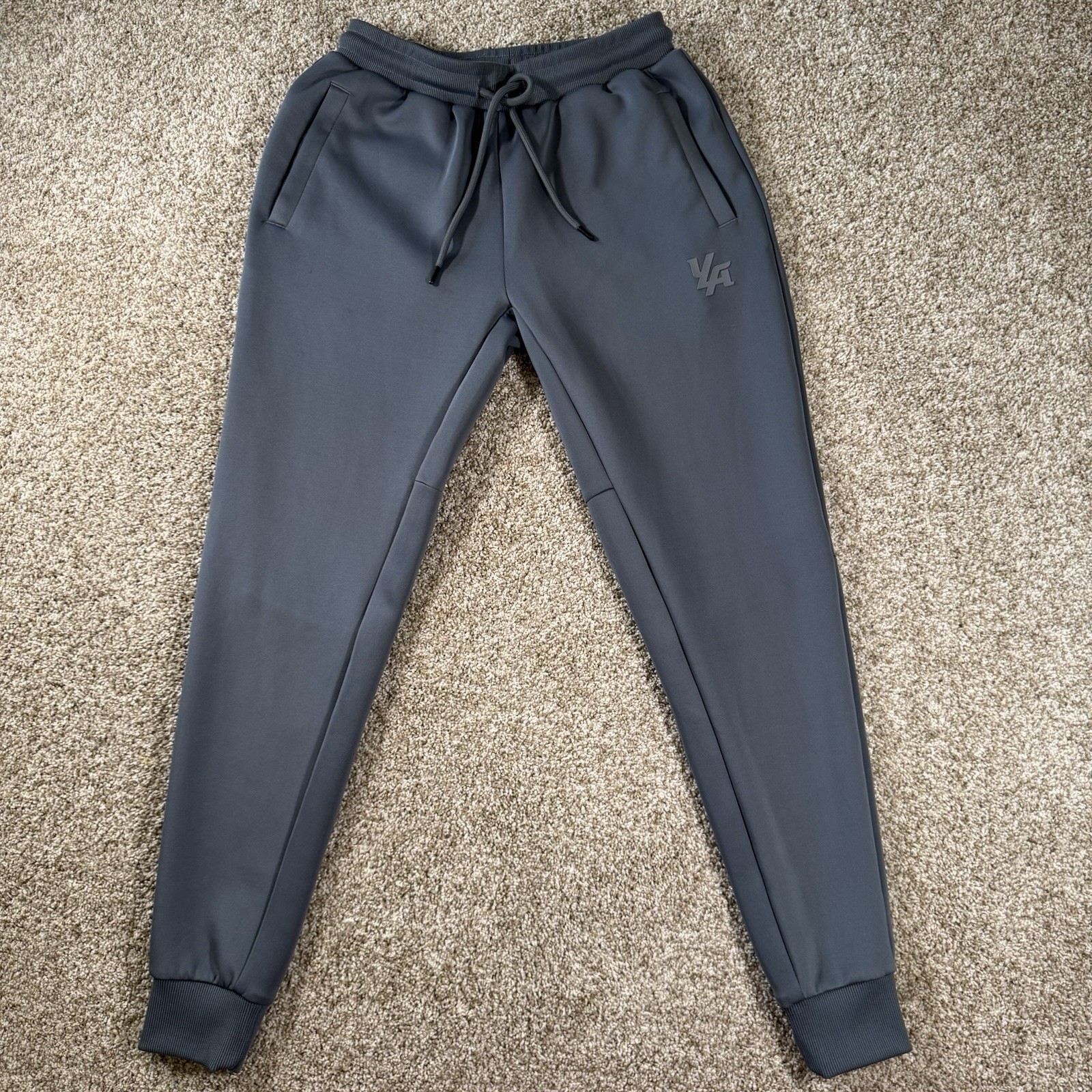 YoungLA Mens Performance Gray Drawstring Jogger A… - image 1