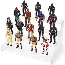 3.75 inch Vintage (1977-1985) Star was/ Gijeo Figure Risers Stand, Action Fig...