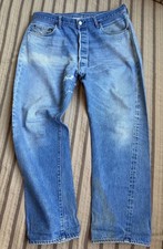 Vintage Levi's 501 80s Redline Selvedge Small e W40 L31 Made in USA Faded