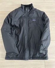 Patagonia Kids' Sherpa Lined 4-in-1 Everyday Jacket Reversible Black Large 12
