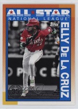 2025 Series 2 1990 Topps Baseball All-Stars Blue Nameplate Elly De La Cruz 10uo