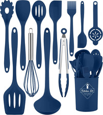 Kitchen Utensils Set-12 Pieces Silicone Cooking Utensils Set Dishwasher Safe 3