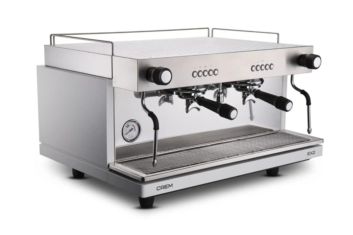 EXPOBAR CREM EX2 2 GROUP ESPRESSO COFFEE MACHINE BRAND NEW WHITE