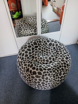 Wehncke Wildlife Aufblasbarer Hocker Tisch Dalmatiner Art. 13240 passend zu Sofa