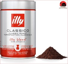 illy Coffee - Classico Ground Filter Coffee - Medium Roast 100% Arabica 250g Tin 31.60 per kilo
