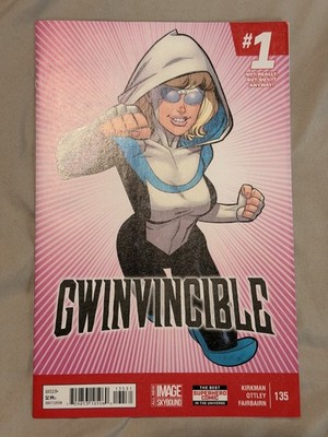 Invincible #135 Variant Gwinvincible April Fools Day, 2017 Image Comics