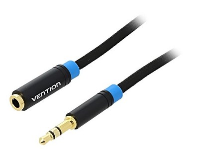 VAB-B06-B150-M Kabel Jack 3,5mm Buchse 3pin,Jack 3,5mm 3pin Stecker 1,5m VENTION