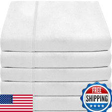 Bare Home Extra Long Flat Sheet - Premium 1800 Ultra-Soft Top Sheet - Hotel Luxu