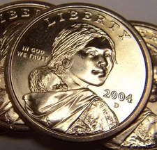 2004-D Sacagawea Native American - BU- from mint bag