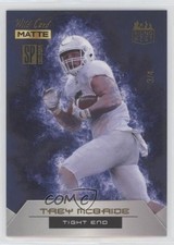 2022 Matte SP Exclusive Rising Heat Football Blue - Flames 3/4 Trey McBride 0br8