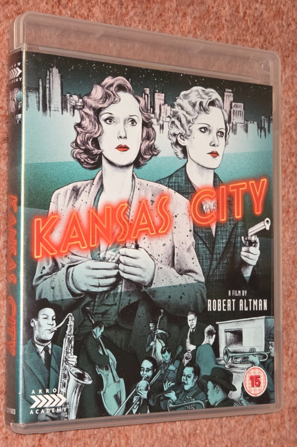 KANSAS CITY UK Blu ray Jennifer Jason Leigh, Robert Altman Movie Film