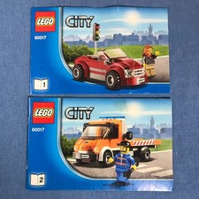 Lego City 60017 Instruction Booklets Manuals Books 1 & 2