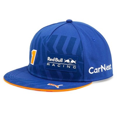 Max Verstappen Red Bull Racing Flat Brim Cap - 2022 Zandvoort and Spa GP F1 Hat